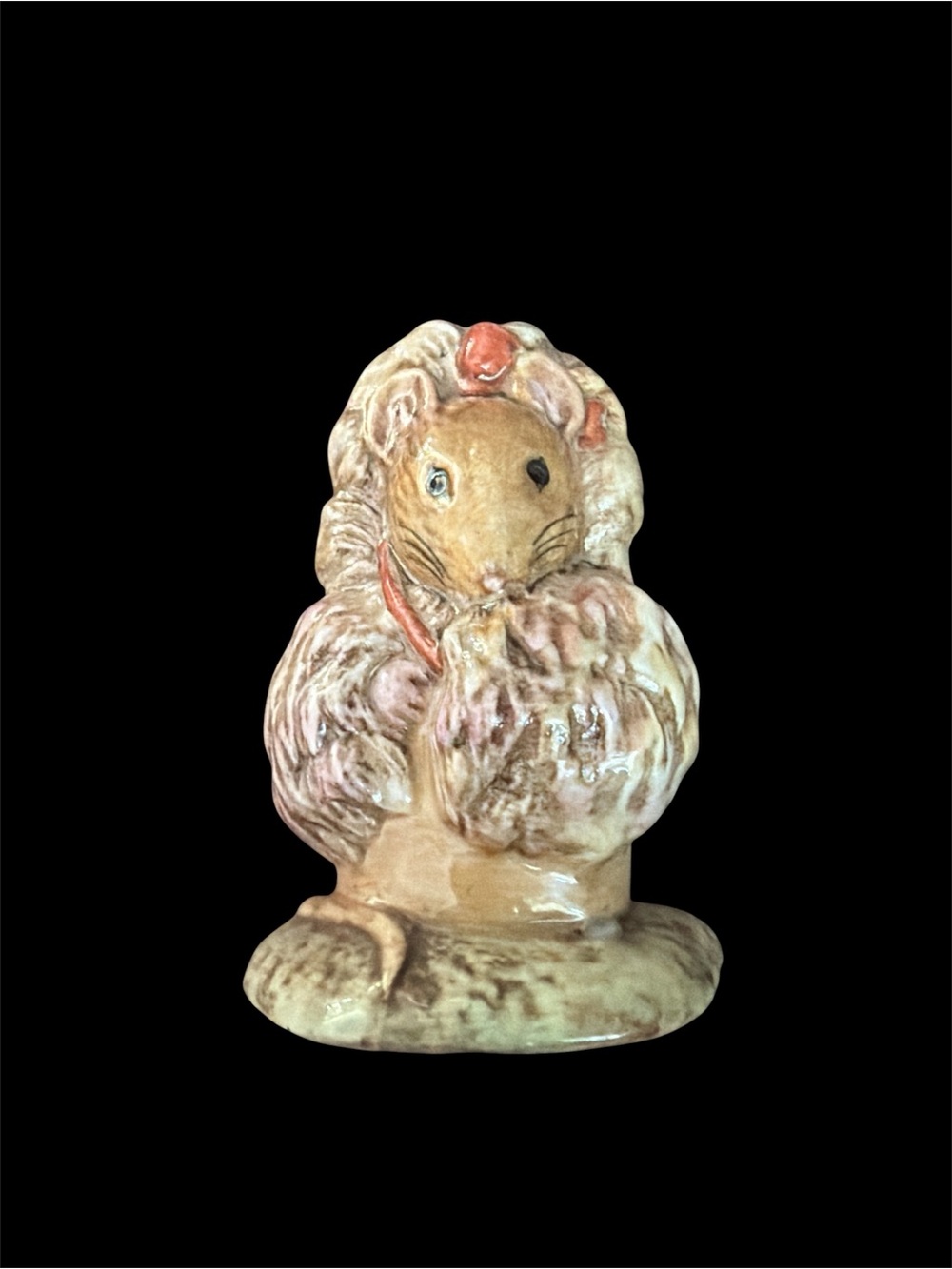 Vintage Beatrix Potter Thomasina Tittlemouse Ceramic Mouse Figurine